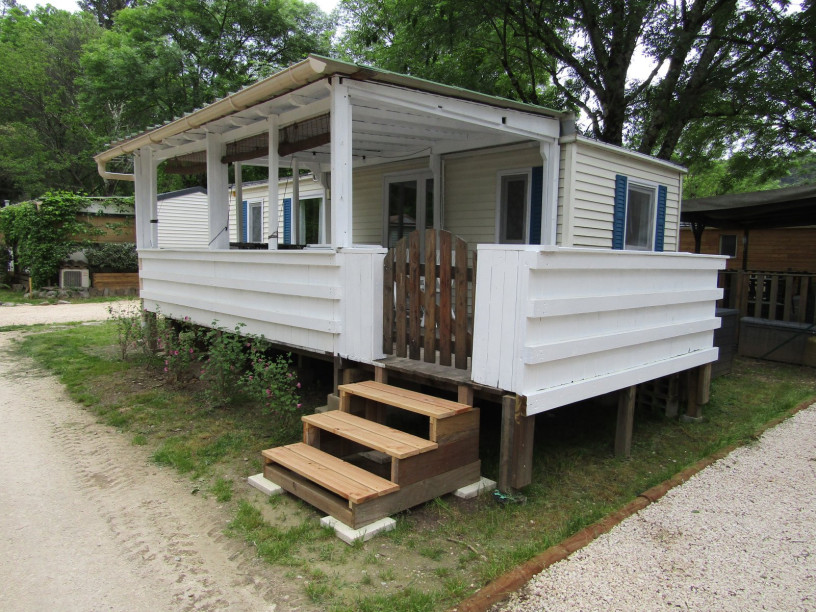Les Esparnettes – Mobil-home n°25 - Terrasse blanche